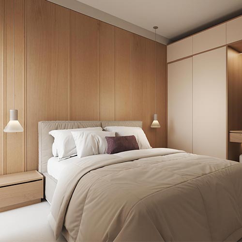 Bedroom furniture matching cases