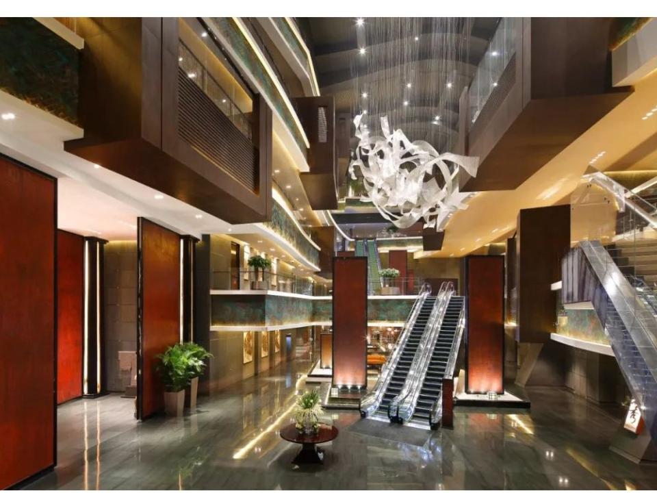 Hotel lobby furniture set