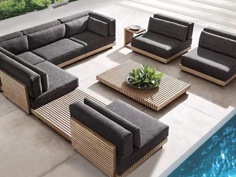 Customized outdoor sofa set