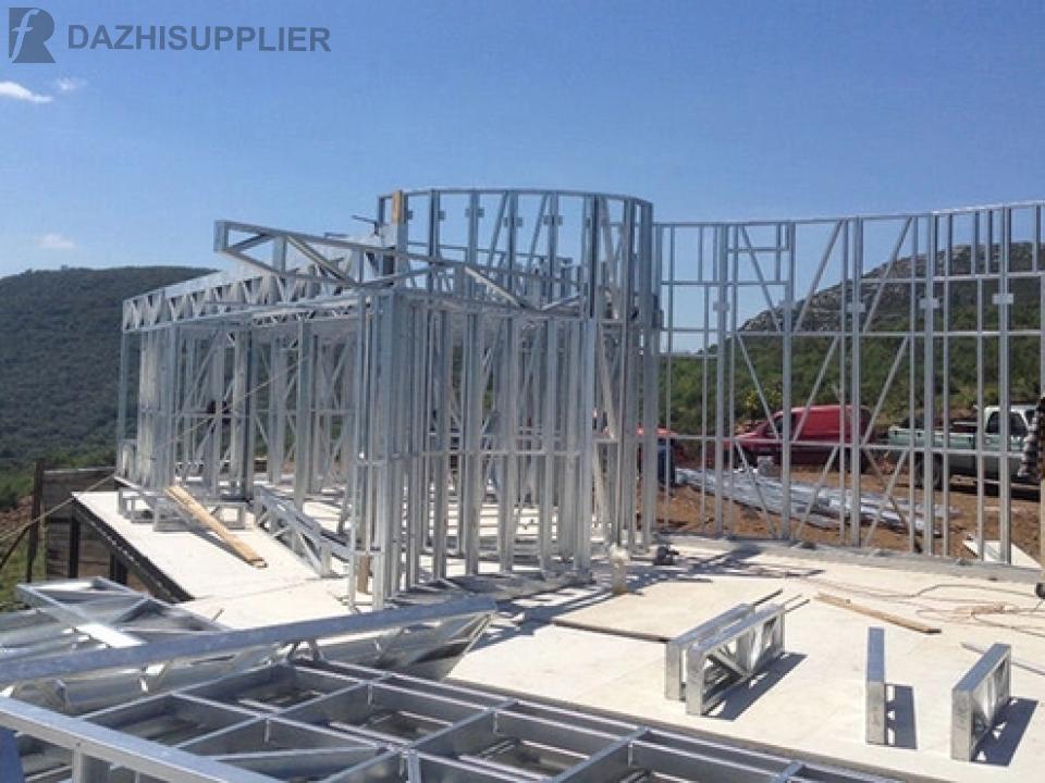 Light Steel Framing Liverpool House Modular Home Two Stories Modern Luxury Villa