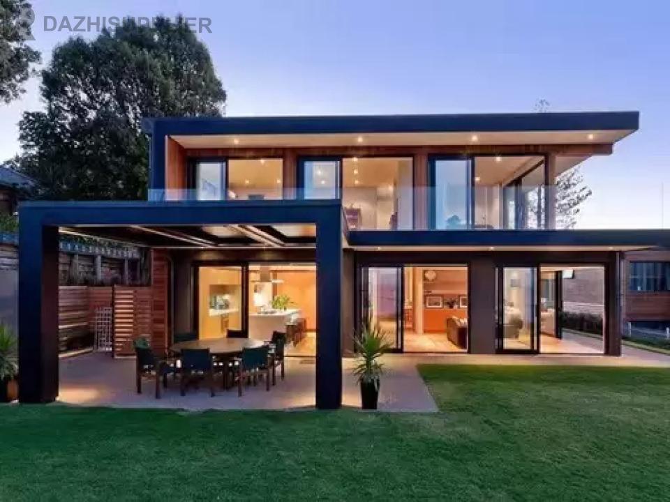 Steel luxury villa 