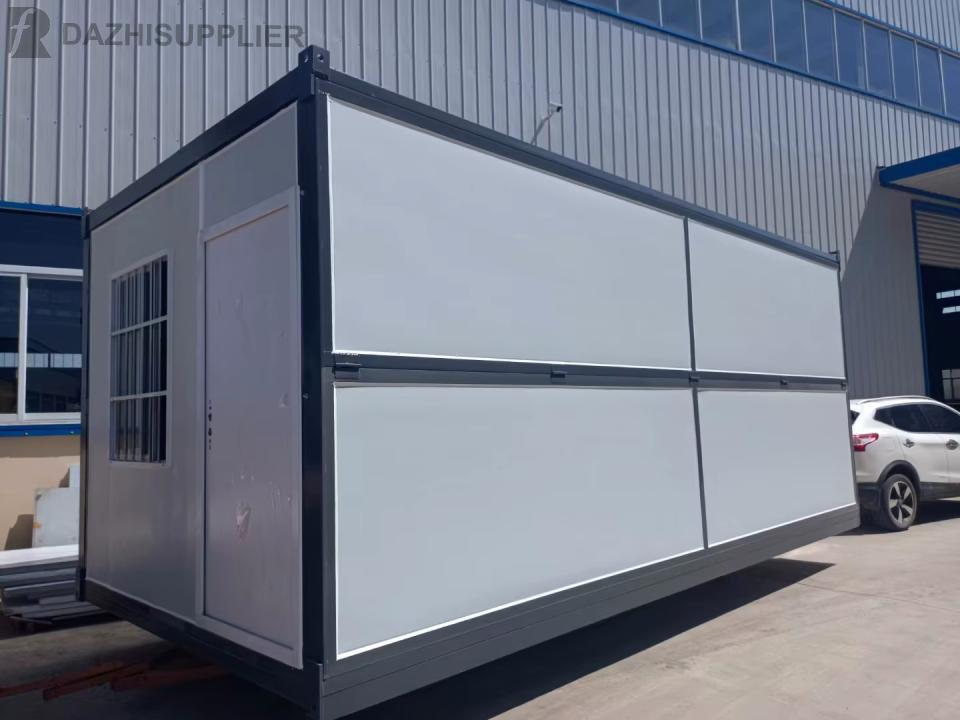 Ready Made Foldable Container House 20ft Portable Folding Container Home Prefabricated Z Type Foldable Container House