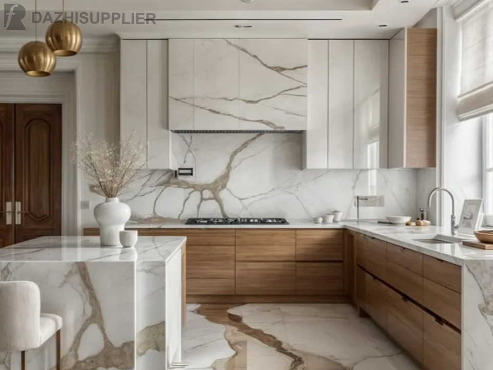 Custom Size Modern Kitchen Cabinets