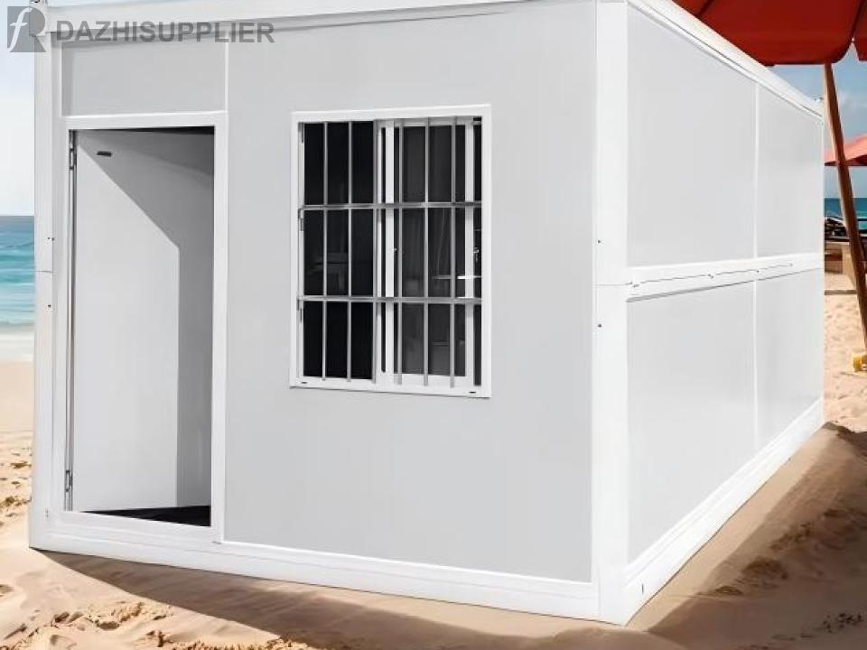 Foldable Homes 20Ft Office Folding Container Houses Modern Prefabricated Houses Office Folding Container House