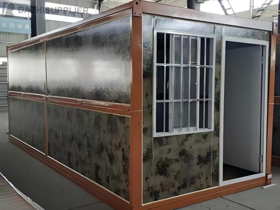 Fast Install Waterproof 40ft Folding Prefab Container Houses Modular Foldable Container House Prefabricated Rooms Office