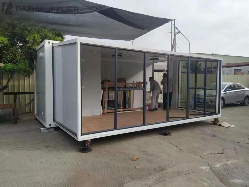BOX SPACE 20 40Ft Luxury Portable Cabin Metal Prefab Camp Modular Folding Homes Expandable Villa for AirBnb