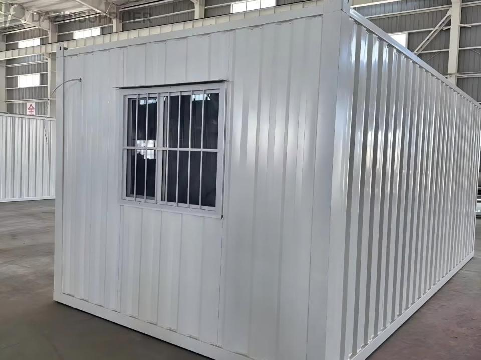 20ft House Container Design Residential Economical Container House for Prefabricated 3 Story Construction Office