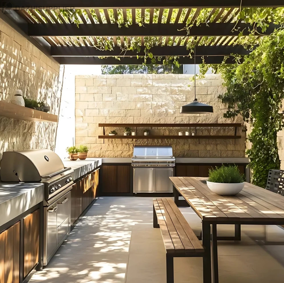 Outdoor Kitchen Example